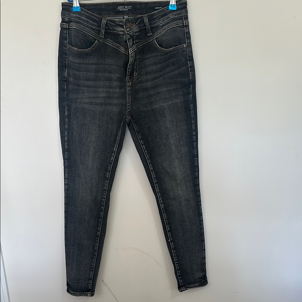 Judy Blue Black Wash Skinny Jeans